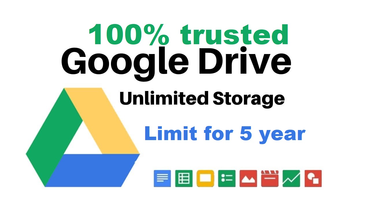 maximum google drive storage